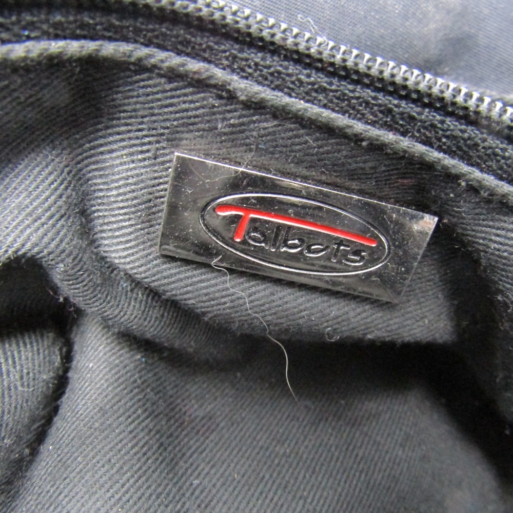 Talbots Black Purse Strap hand bag Silver - Picture 5 of 7